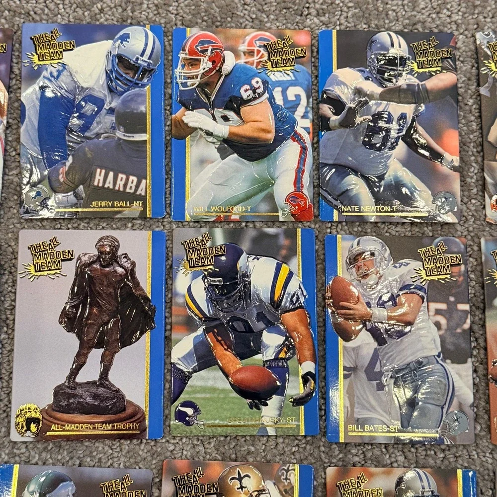 Pro Set 1991 The All-Madden Team Football Cards Lot Jerry Rice Irvin Lott 27pc